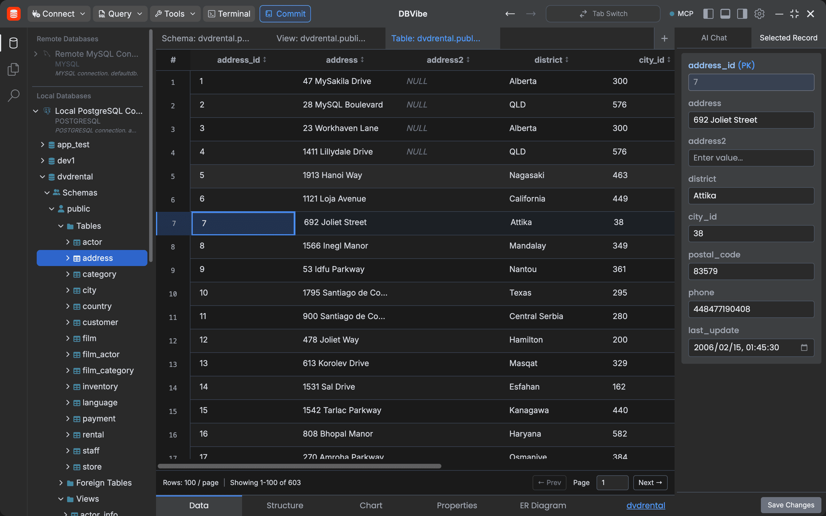 App screenshot